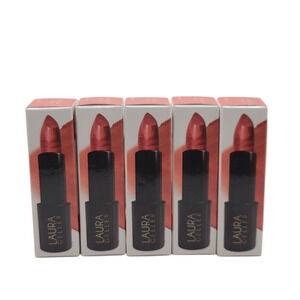 5 Pack Laura Geller Italian Marble Lipstick 0.12 oz Peach Bellini
